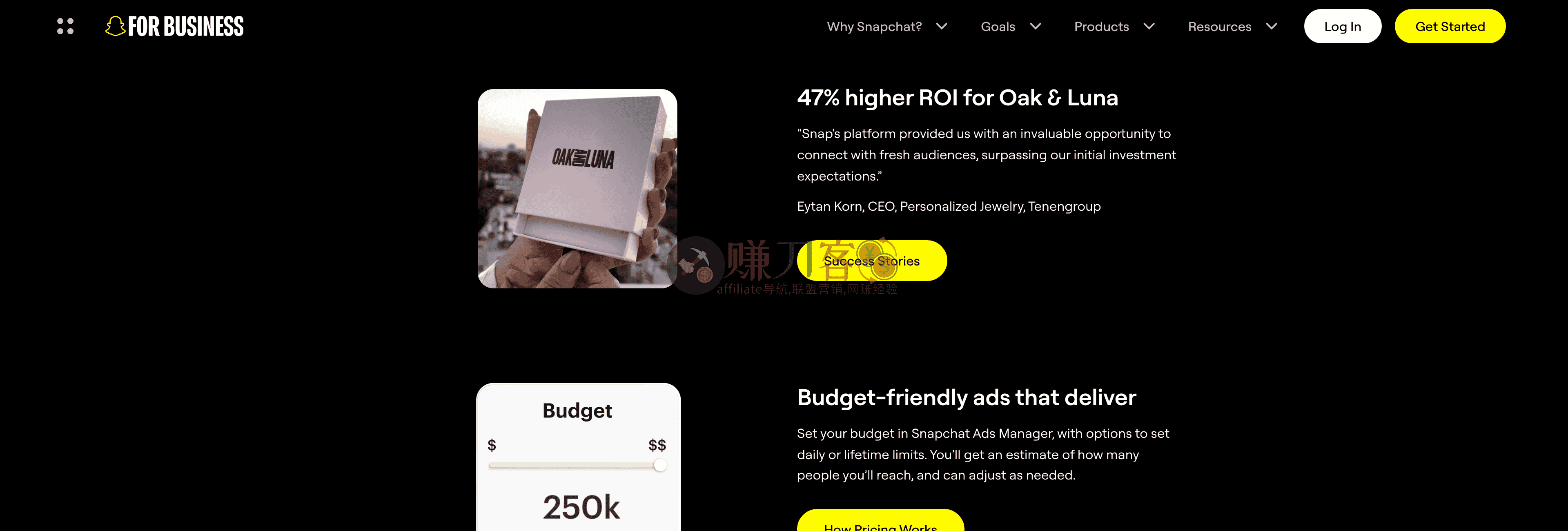 Snapchat for Business