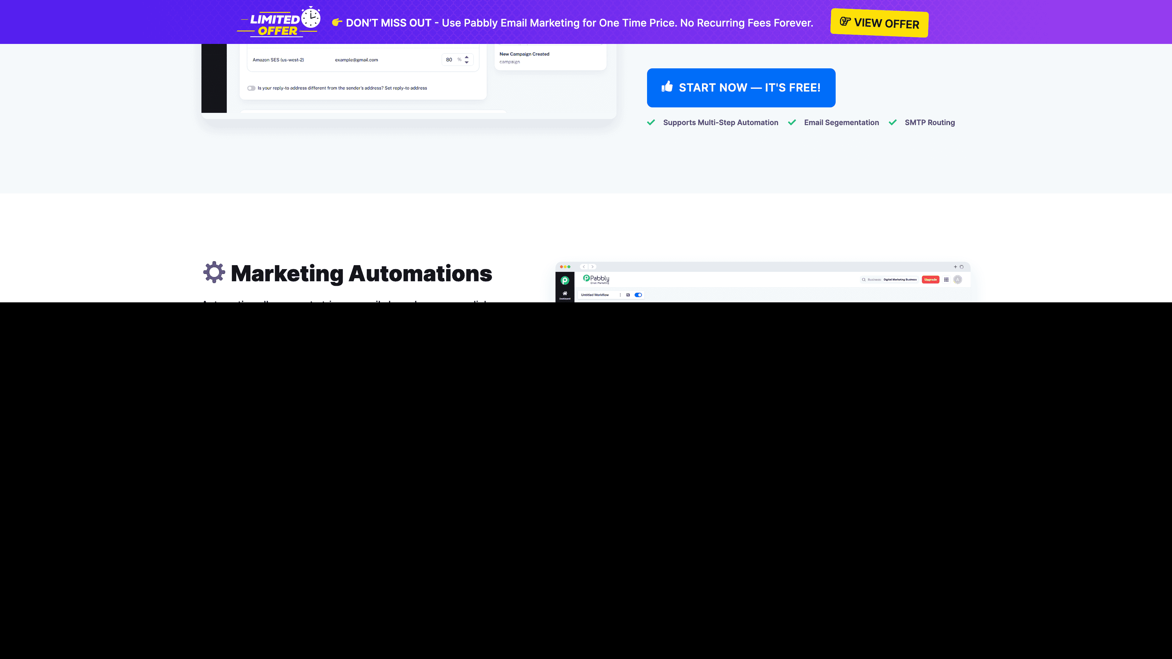 Pabbly Email Marketing