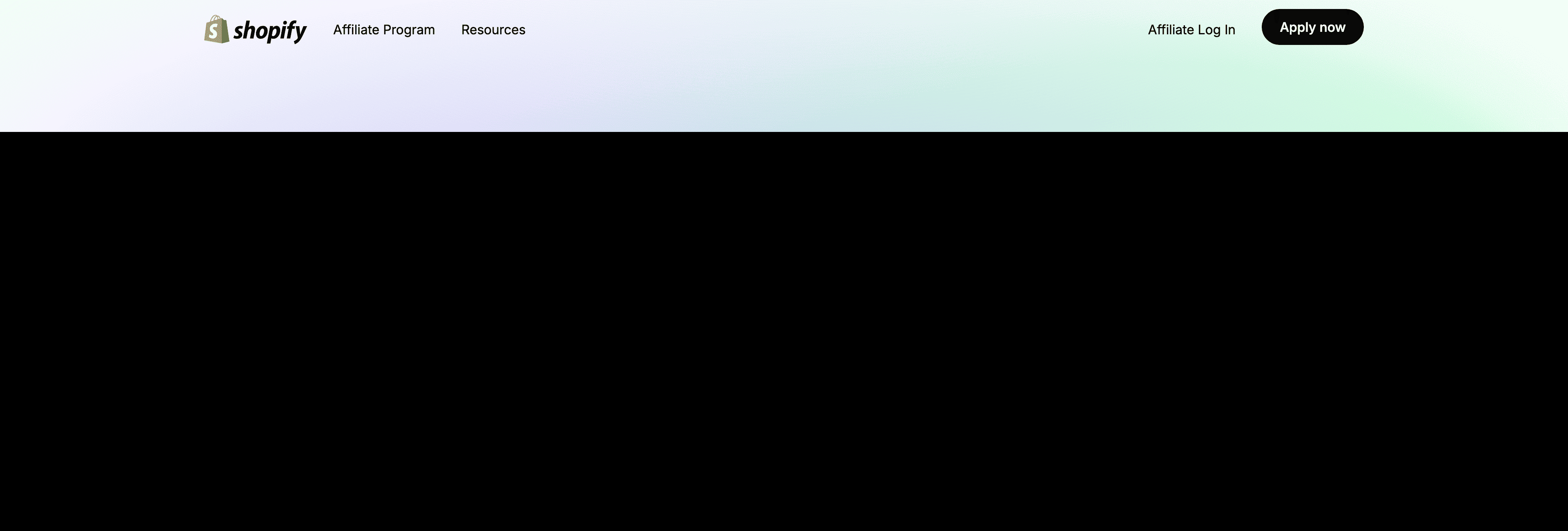 Shopify Affiliate Program